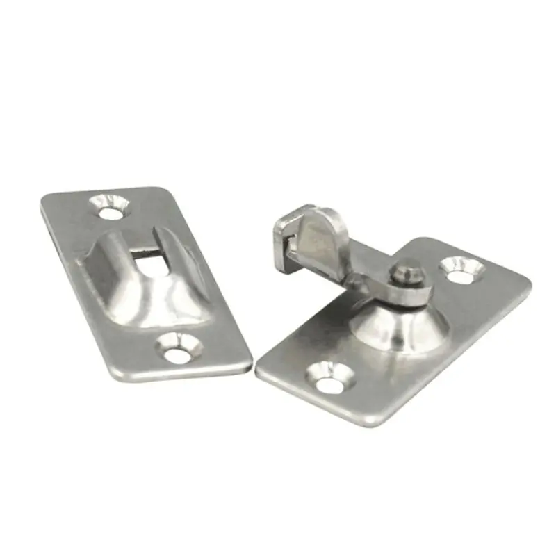 Мини-защелка под прямым углом 90 градусов из нержавеющей стали крюк замок болт для