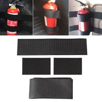 5pcs high quality black car truck store content bag storage holder safety strap car belt suitable for fire extinguisher