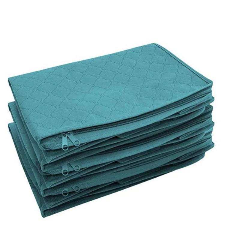 

Clothes Blanket Quilt Closet Box Organization Clothing Wardrobe Organizer Bag 1Pcs Bag Home Foldable Storage