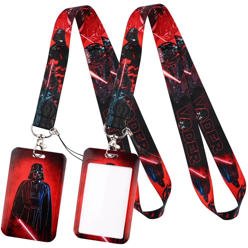 

LB2505 Star Wars Movie Keychain Lanyards Cool Neck Strap Mobile Phone Keys ID Card Holder Lanyard For Keys DIY Hanging Rope