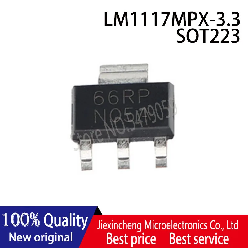 10 шт. LM1117MPX 3.3 N05A SOT223 Новый оригинал|Запасные части| |