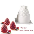 Рождественская силиконовая 3D форма сделай сам для изготовления ананасов, французских муссов, маффинов, шоколада, льда, пудинга, свечей