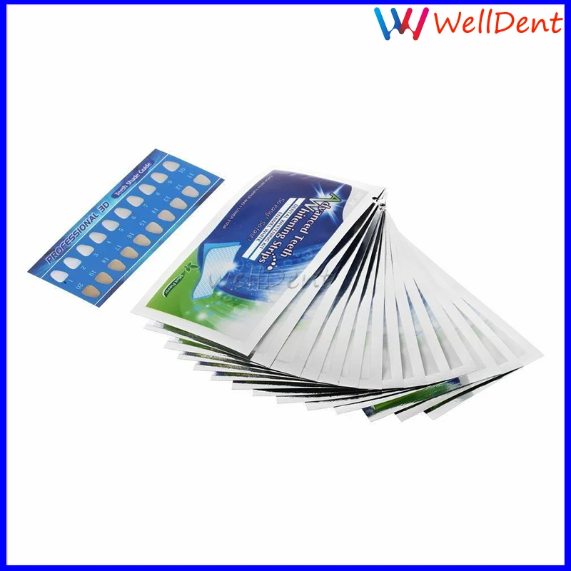 28 белых стоматологических отбеливающих полосок полоски с улучшенными эффектами