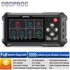 Диагностический инструмент OBDPROG MOTO 100 для мотоциклов, все системы, считыватель кодов, проверка двигателя, сканер для мото, ECU, CO, AF, регулировка ABS, EPB, OBD2, сканер