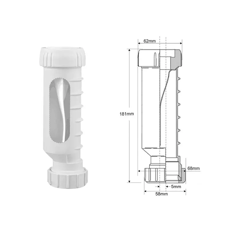 Противопереливной клапан RV противоударный обратный для нижней трубы кухни и