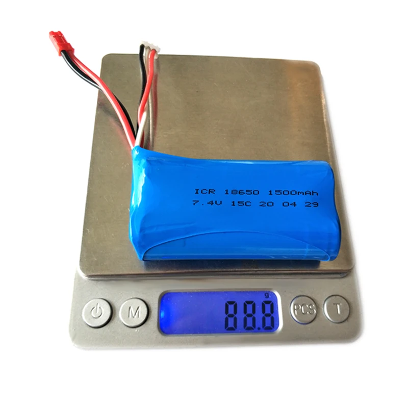 74 v 1500mah lipo батарея с зарядным устро