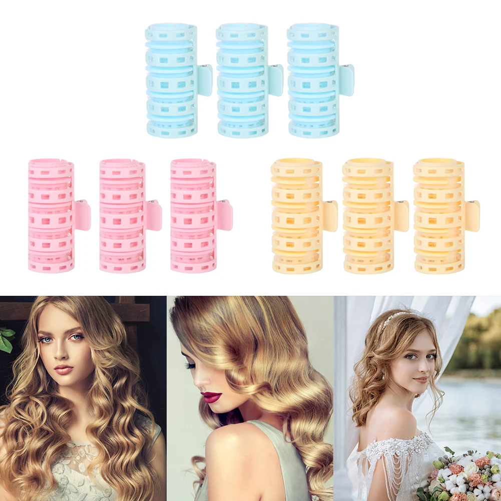 3 шт. ролики для волос челки бигуди самоклеющиеся нейлоновые инструменты завивки|Бигуди| |