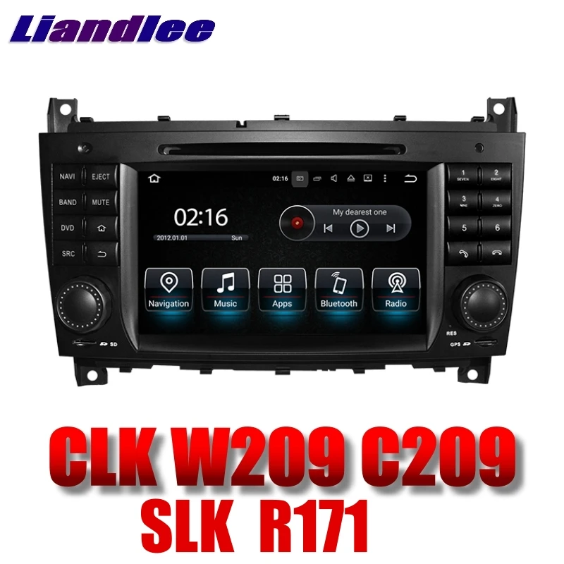 Liandlee автомобильный мультимедийный плеер NAVI для Mercedes Benz SLK CLK W209 CLS 2004 ~ 2012 система