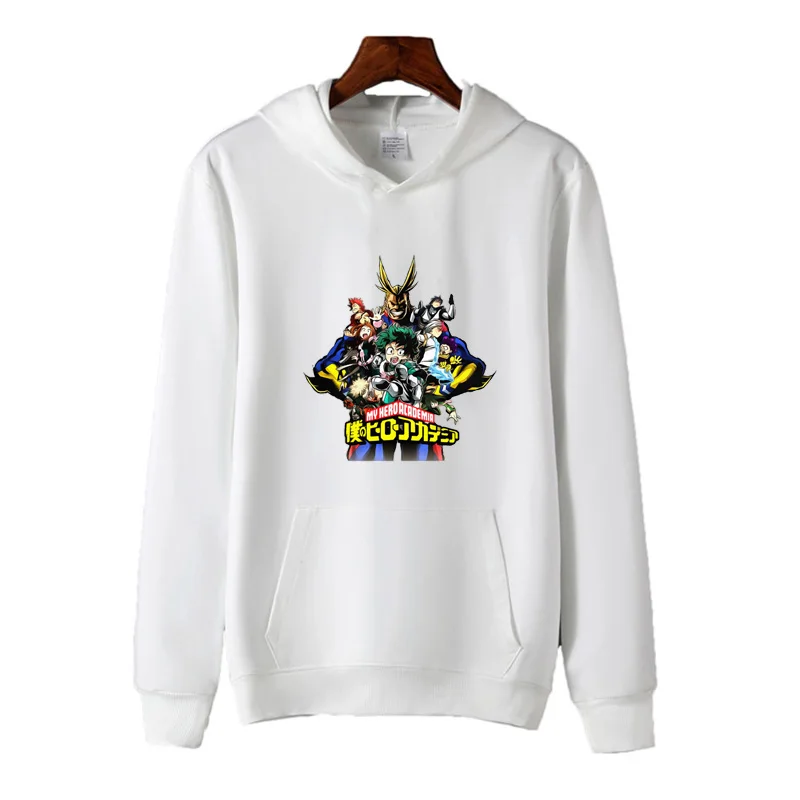 

Спортивная Толстовка Boku с принтом героев академии, на весну и осень