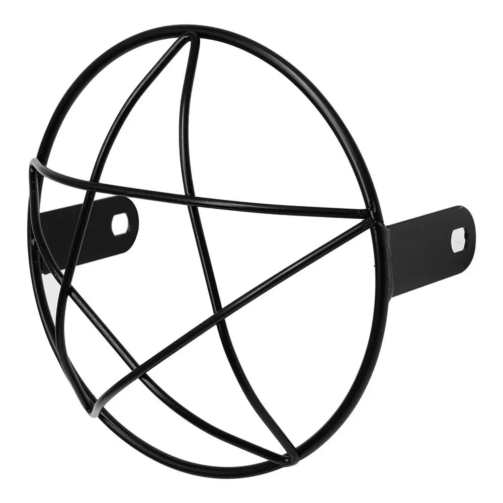 7 &quotУниверсальный кафе гонщик мотоцикл фара Гриль Крышка боковое Крепление Фары