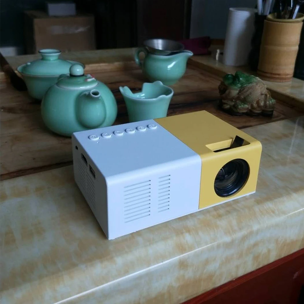 2500 Lumens 1280x800P Full HD Mini Projector for Home Theater Video Projector Movie Player Gift