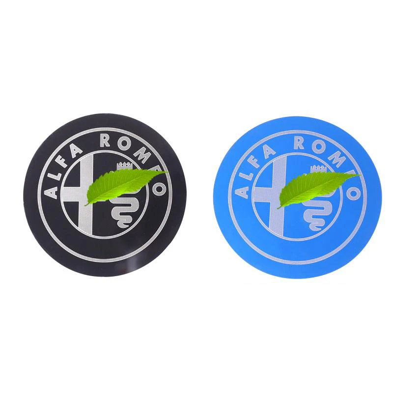 

Stainless steel Car cup groove non-slip decorative protection mat for Alfa Romeo Giulia stelvio 159 147 interior Accessories