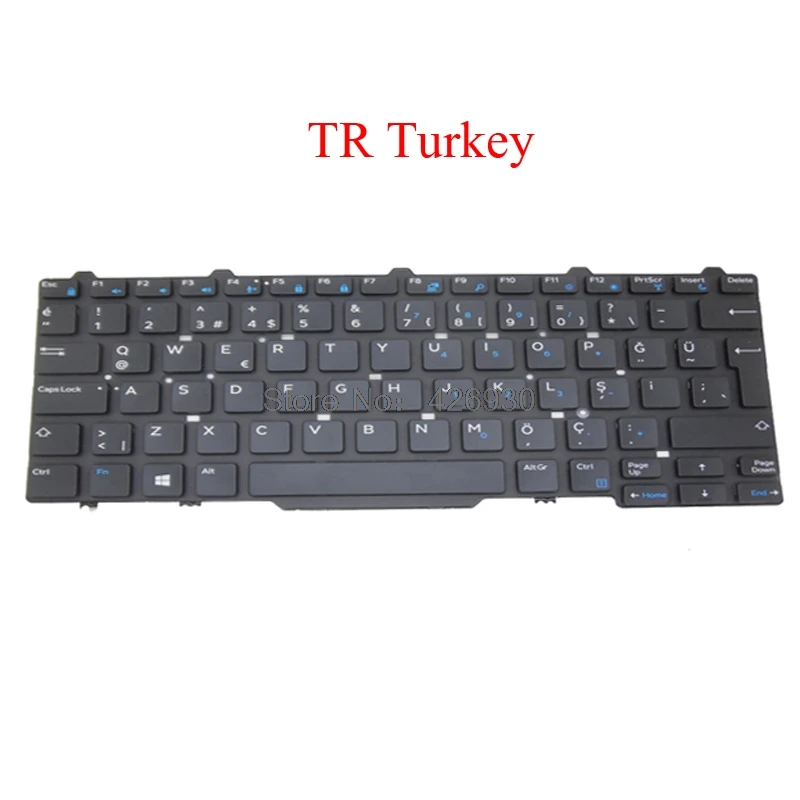 Клавиатура для ноутбука DELL Latitude 3340 3350 5488 5480 5490 Турция 01R5C1 1R5C1 PK1313D4A28 SG 63010 28A SN7230