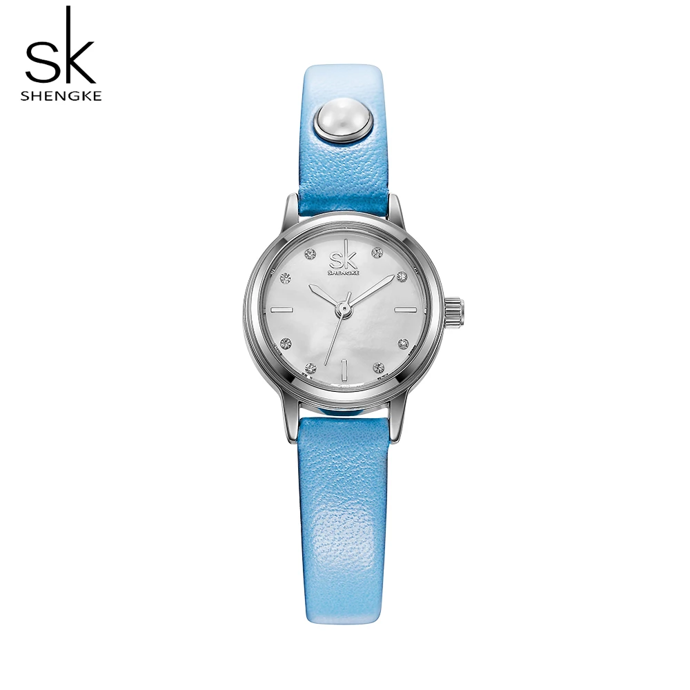 Shengke Relojes Mujer платье женские часы брендовые Модные кварцевые часы женские наручные часы Часы Бизнес Montre Femme