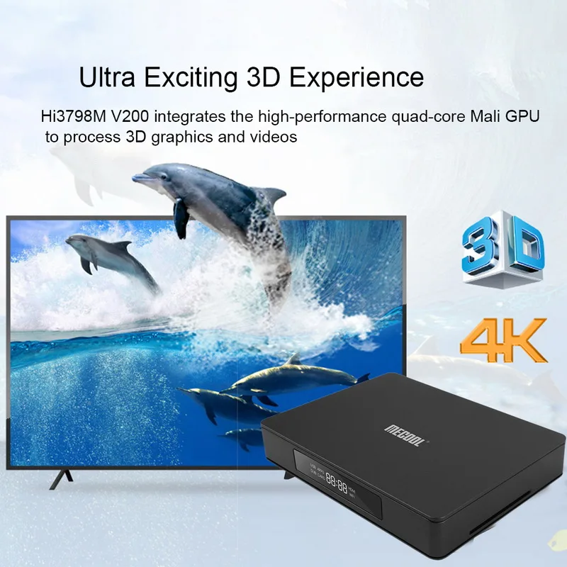 K6 DVB S2 7 0 2 Гб 16 ROM 4G + 5G WiFi USB3.0 100 Мбит/с 4K медиаплеер|ТВ-приставки и медиаплееры| |