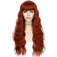 long fringe 350 color machine made synthetic wig simulated scalp bang wig cosplay drag queen party hot selling high hemperature