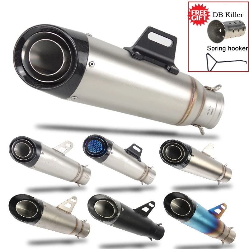 Универсальный глушитель выхлопной трубы мотоцикла модифицированный из