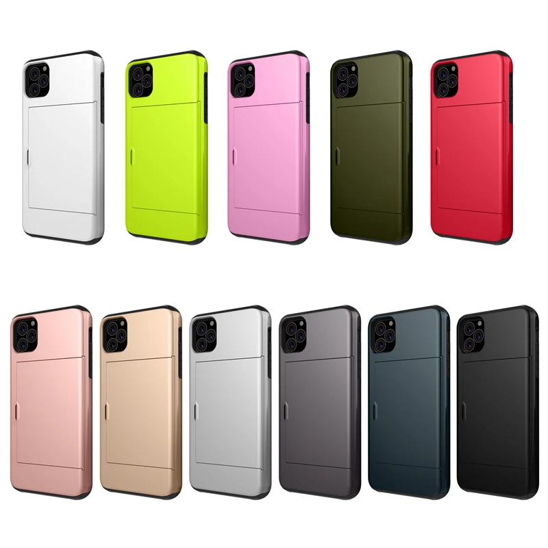 CYATO Spigen Slim Armor High Shockproof TPU PC Cell Phone Cases with Card Slot for iPhone 11 Pro Max 2019 X XS XR 8 7 6 6S Plus | Мобильные