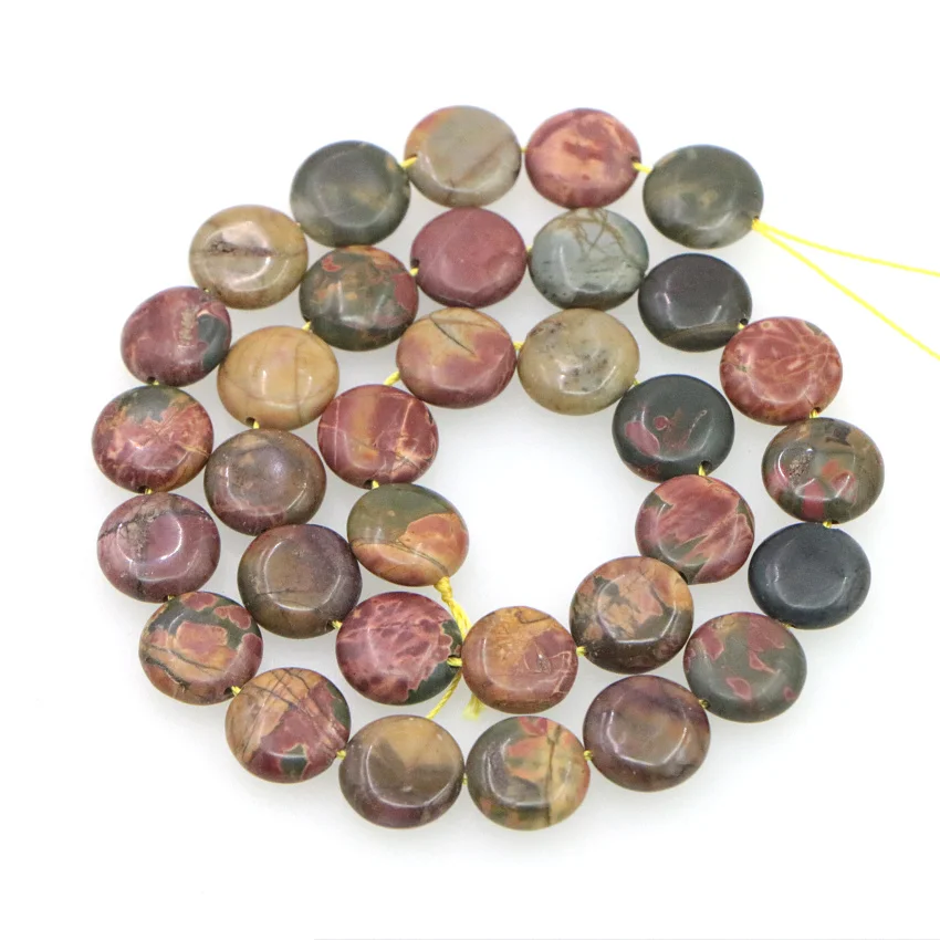 Аксессуары для поделок оптовая продажа 12 мм Пикассо монеты свободные бусины