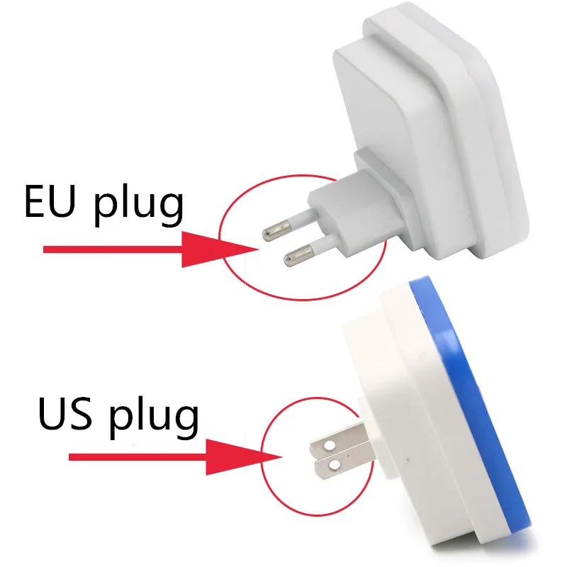 

Light Sensor Control Night Light Mini EU US Plug Novelty Square Bedroom lamp PIR luces led decoracion lighting