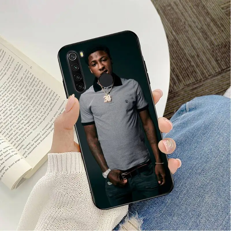 

TOPLBPCS Never Broke Again YoungBoy Pop rapper Luxury Phone Case For Redmi note 8Pro 8T 9 Redmi note 6pro 7 7A 6 6A 8 5plus