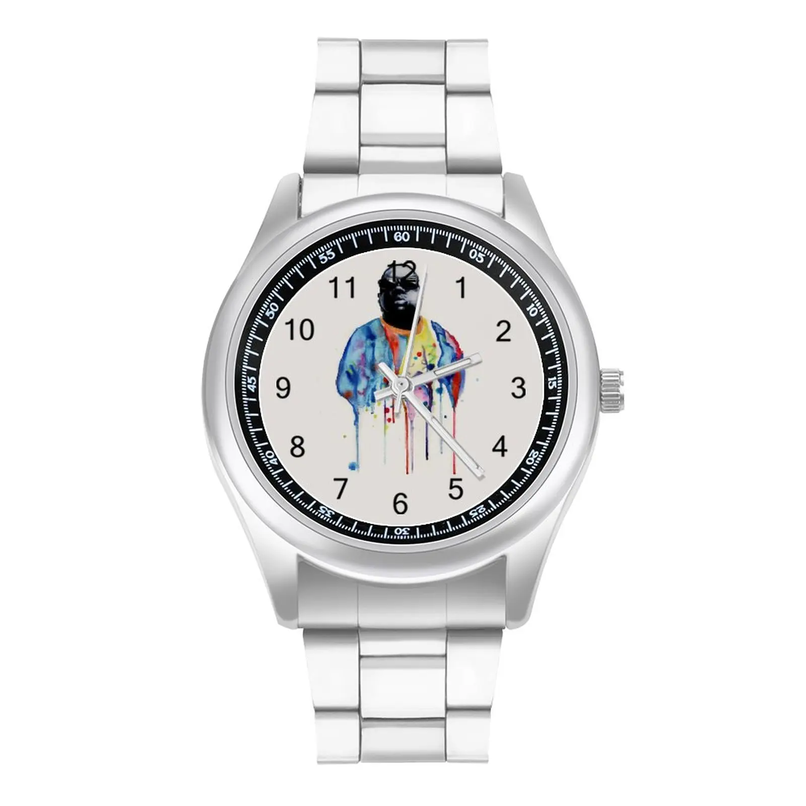 

Notorious Big Quartz Watch Office Unisex Wrist Watch Steel Design Buy Man Wristwatch