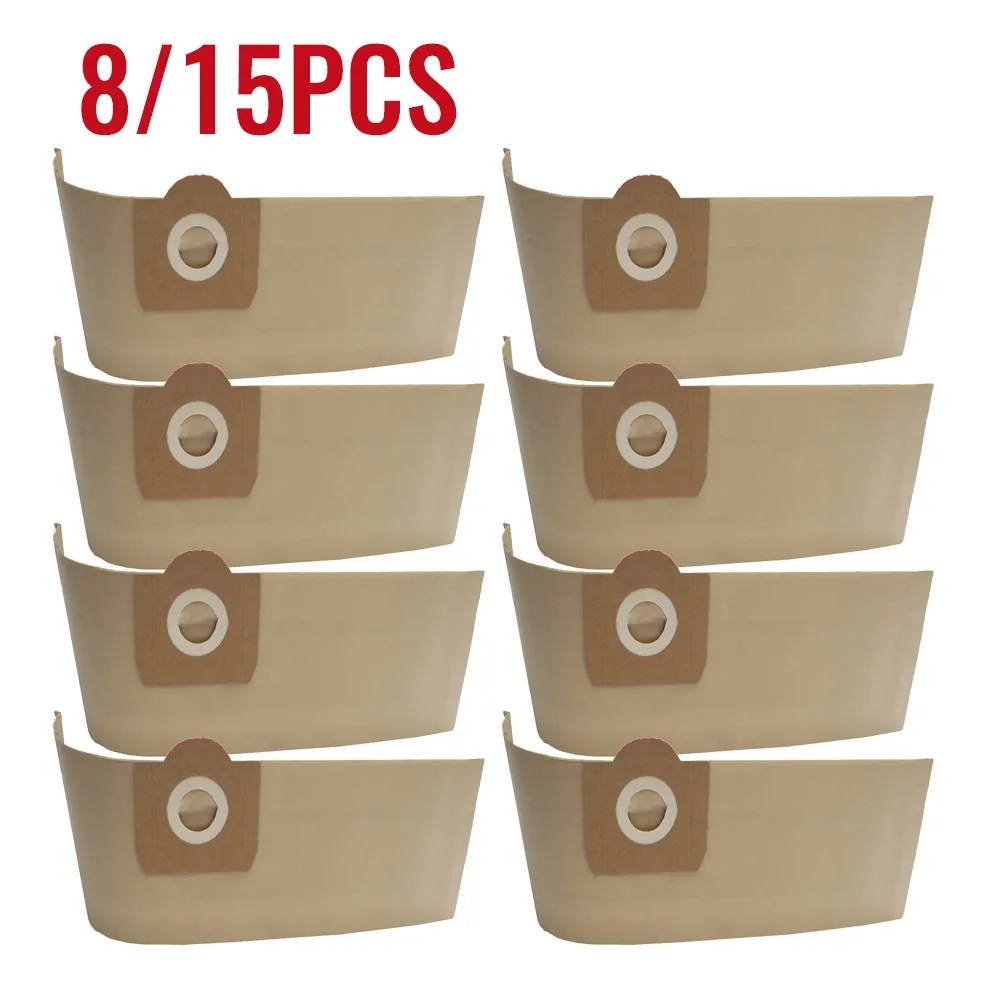 

8pcs For Karcher Karcher MV3 WD3 A2204 A2656 For Rowenta RB88 RU100 RU101 Vacuum Cleaner Paper Bag Dust Collector Dust Bag