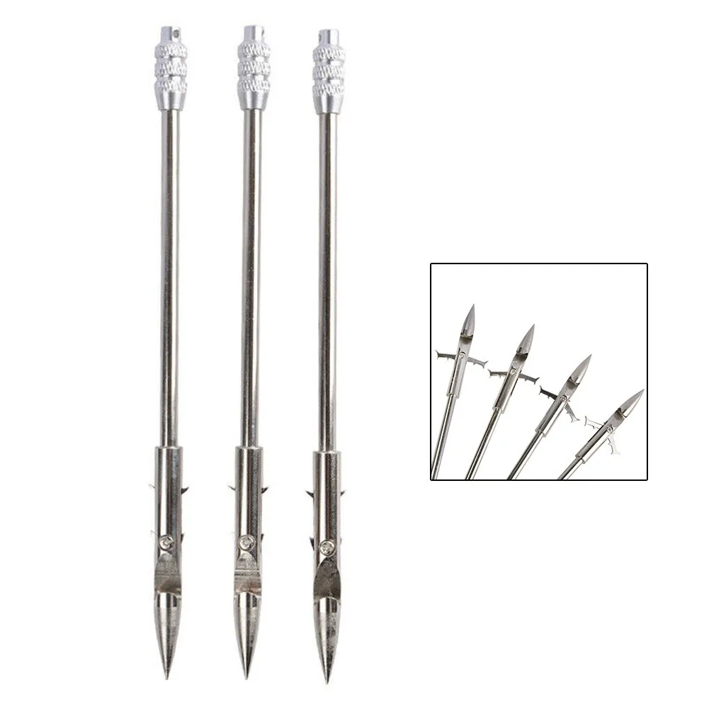 

3pcs Fishing Darts With Box Detachable Arrowhead Fishing Broadhead Archery Arrowhead Tip Fish Tackle Pesca Iscas Accessories