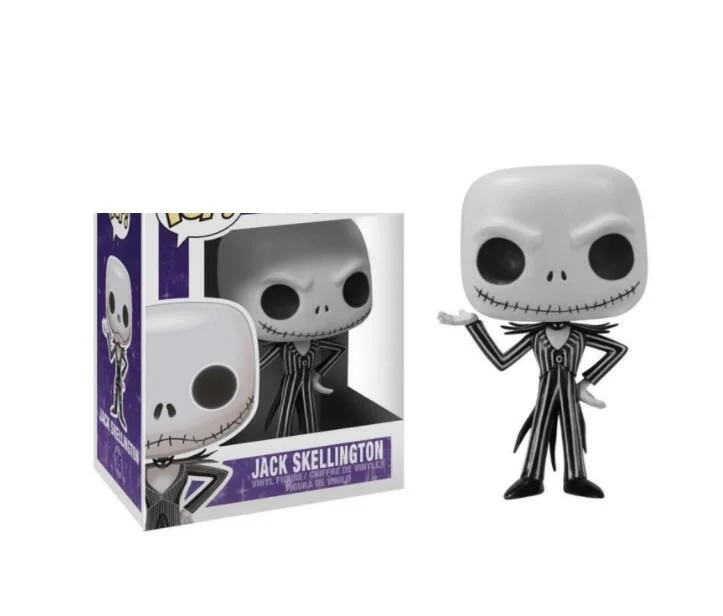 Экшн-фигурка Funko JACK SKELLINGTON ПВХ Коллекционная модель игрушки для детей подарок на