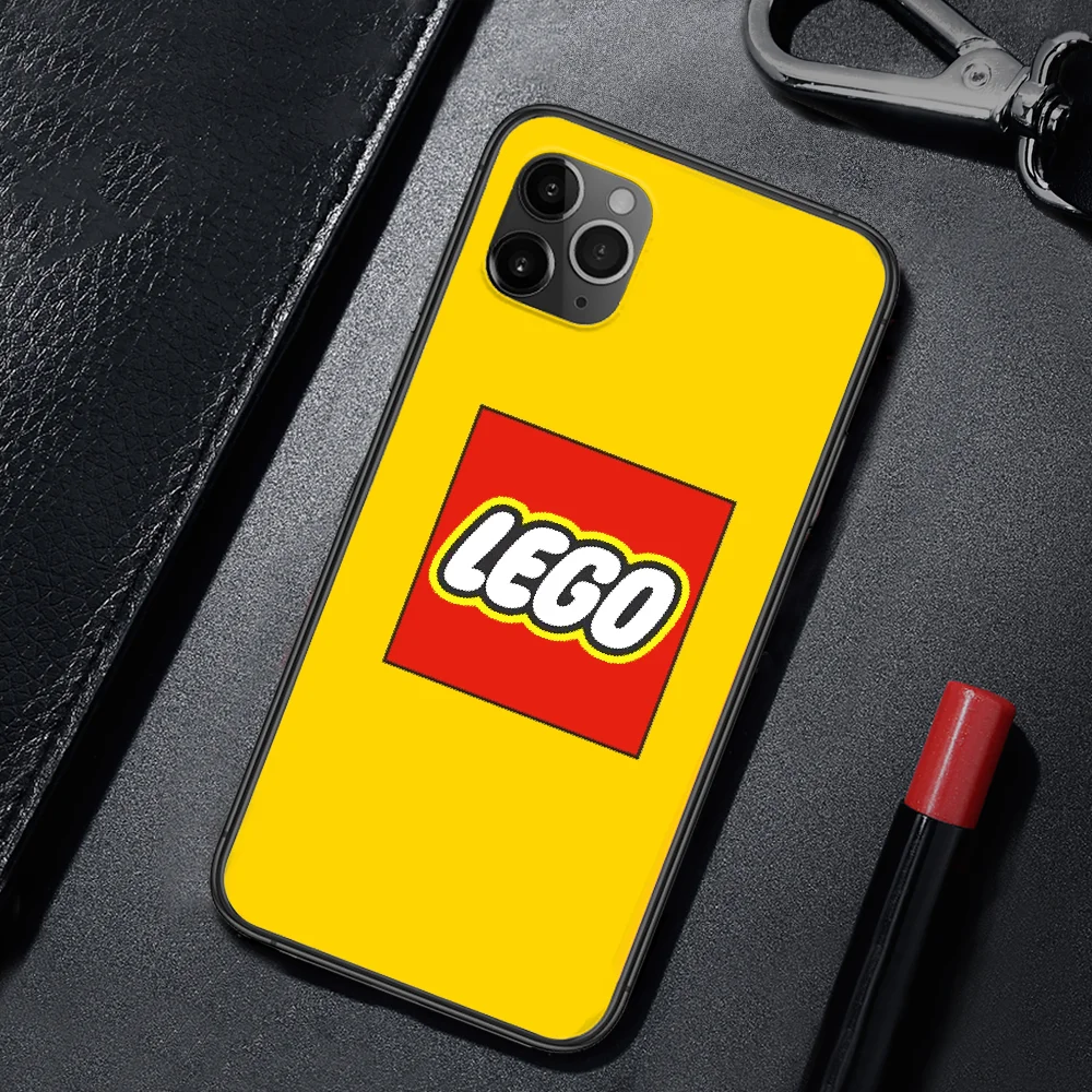 

LEGOS Phone Case Cover For Iphone 5 5S 6 6S PLUS 7 8 11 12 Mini X XR XS PRO SE 2020 MAX black Coque Painting Prime Luxury Back