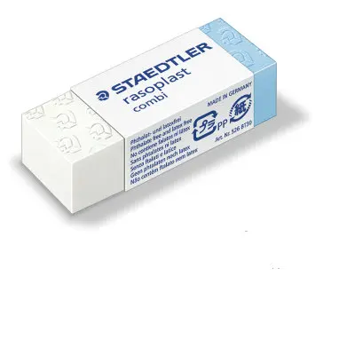 2 шт. STAEDTLER 526 B20/B20-9/B30/BT30 резиновые ластики канцелярские принадлежности для офиса и школы - Цвет: 526 BT30