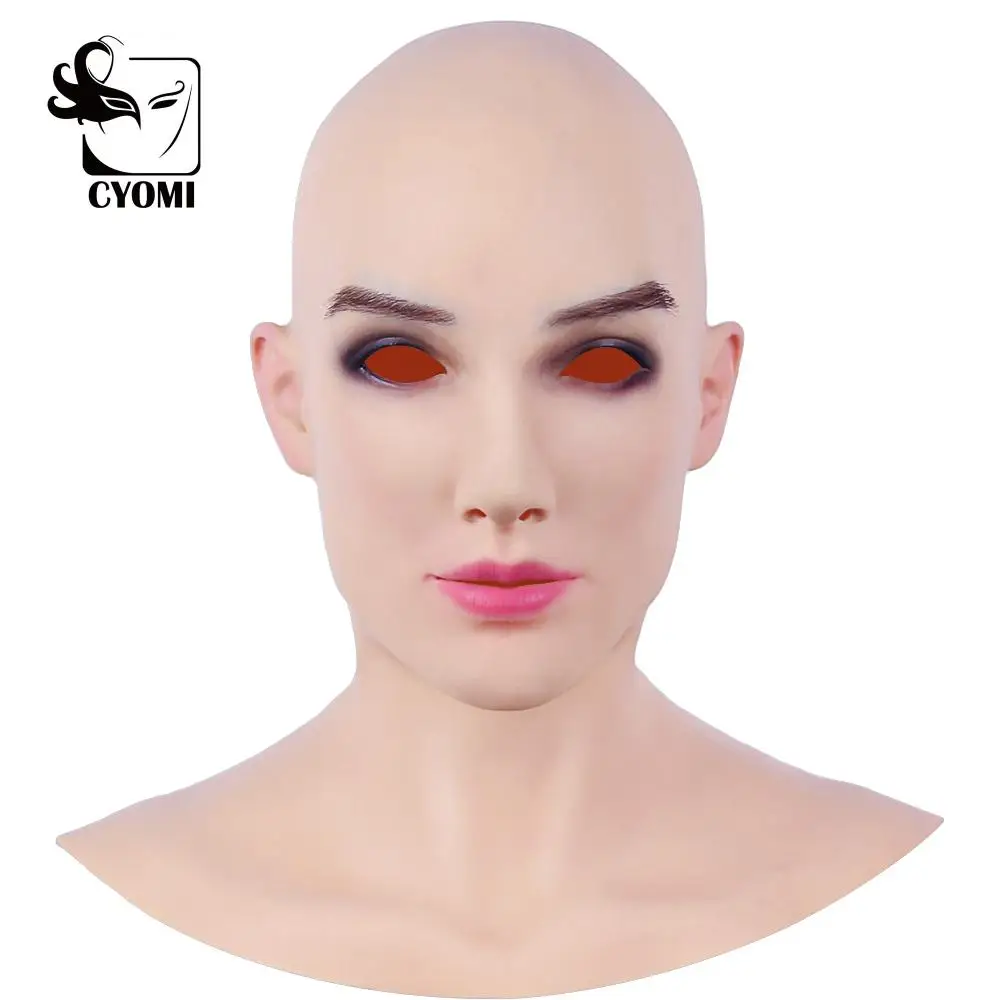 Cyomi Мягкая силиконовая реалистичная женский манекен головы Беатрис женственные