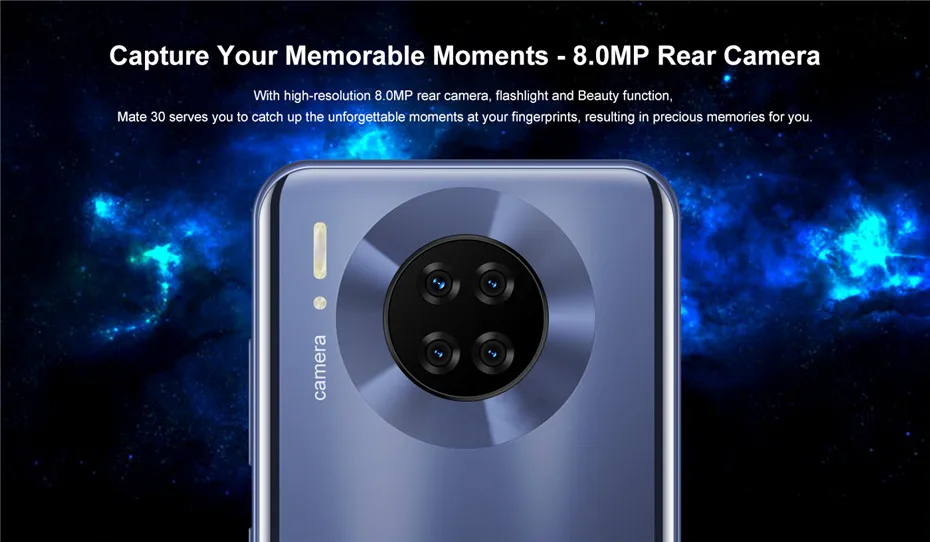 XGODY mate 30 4G смартфон Android 9,0 6,2" экран капли 3G 32G MTK6737 четырехъядерный 8 Мп 2850 мАч разблокировка лица ID мобильный телефон