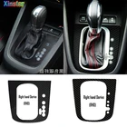 Углеродное волокно правый руль автомобиль переключение передач наклейка для Volkswagen Golf GTI Golf R SCIROCCO Golf 5 Golf 6 MK5 MK6 12-14 Sagitar