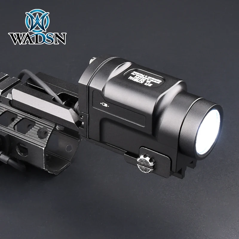 WADSN  2P-KLESH Tactical Flashlight AK-SD GEN 2 AK47 AK74 LED Strobe Weapon light Momentary With Remote Switch