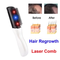 infrared laser hair growth comb hair care styling hair loss regrowth treatment massager brush anti hair loss therapy device