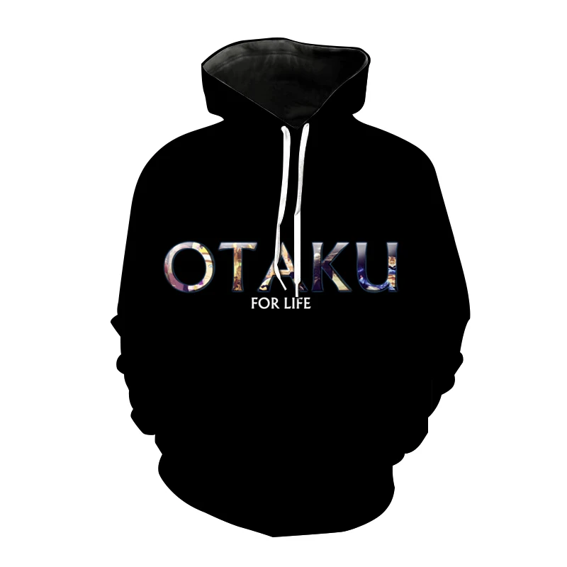 

Новинка толстовки OTAKU с аниме счастливая звезда 3D принт Толстовка для мужчин и женщин модная Толстовка большого размера Харадзюку пуловер Т...