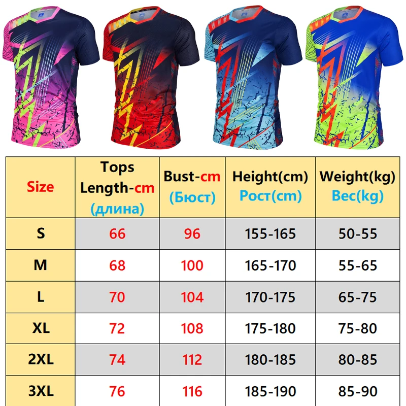 Badminton Shirt Men Running Gym 3D Print Short Sleeve Team Game Custom Quick Dry Tennis Tee Sports Golf  PingPong Shirts