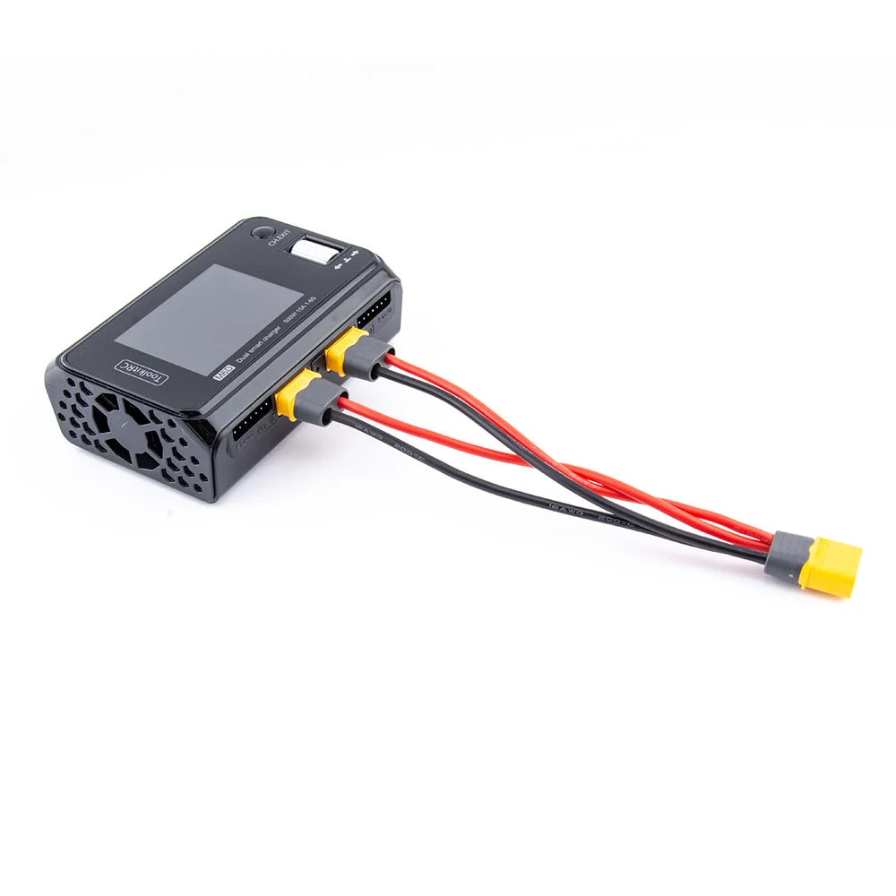 ToolkitRC-Descargador y unidad de fuente de alimentaci&oacute;n, descargador, ADP100, 100w, 20v, 5A, M6D, 15A x 2 DC, doble canal de salida, 1-6s-5