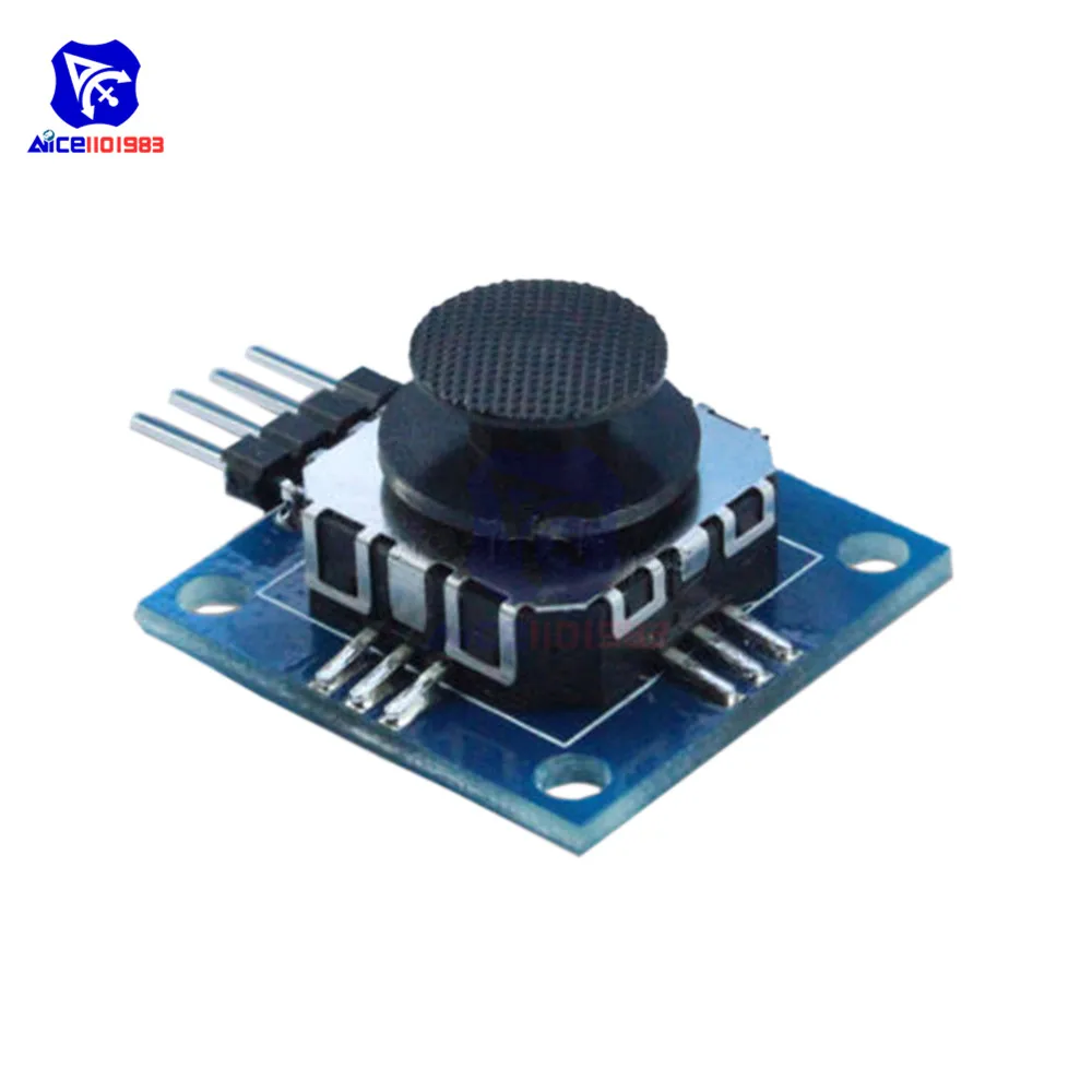 Двухосевой аналоговый игровой джойстик diymore модуль 3 в 5 для Arduino PSP джойстик|joystick