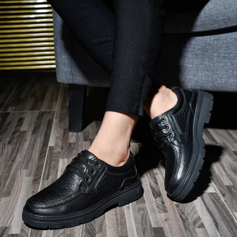 

Black dress shoes Designer Formal Oxford Shoes For Men Wedding Shoes genuine Leather Italy lace up Mens Shoes Sapato Masculino