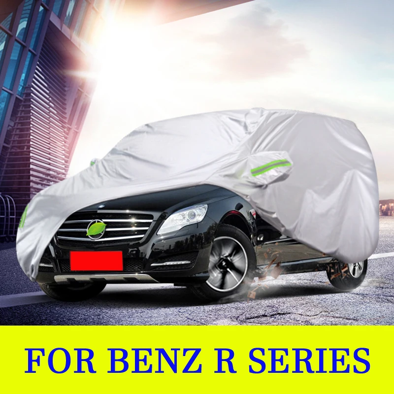 Exterior Full Car Cover Outdoor Protection Snow Cover Sunshade Waterproof for Mercedes Benz R-CLASS (W251, V251) 2006-2017