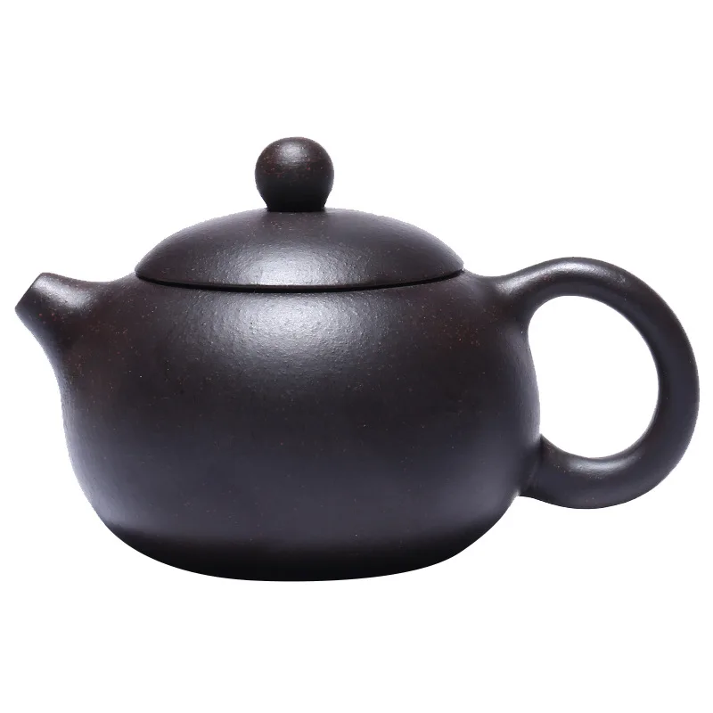 

Yixing purple clay pot famous handmade Xishi pot raw ore black gold sand bubble teapot online shop