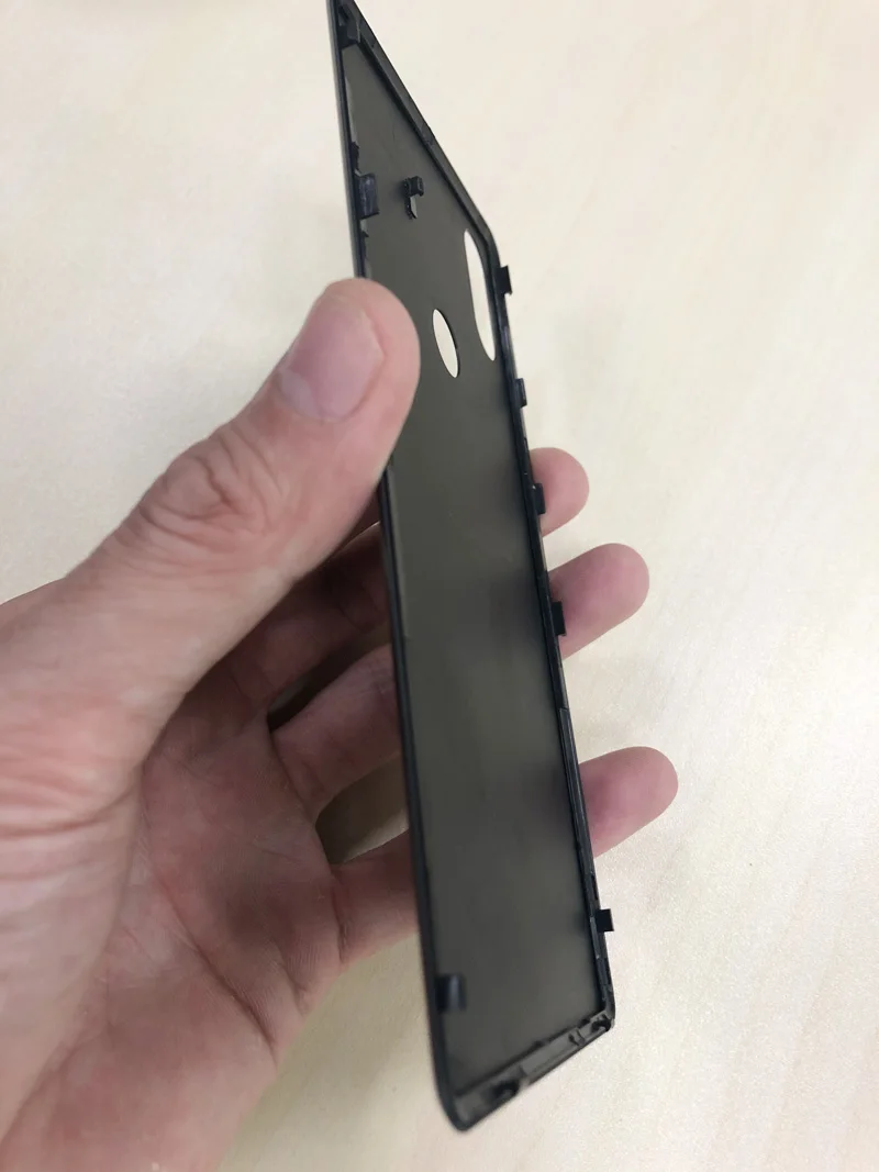 Задняя крышка батарейного отсека XiaoMi оригинальное Защитное стекло для Xiaomi Mix 2S