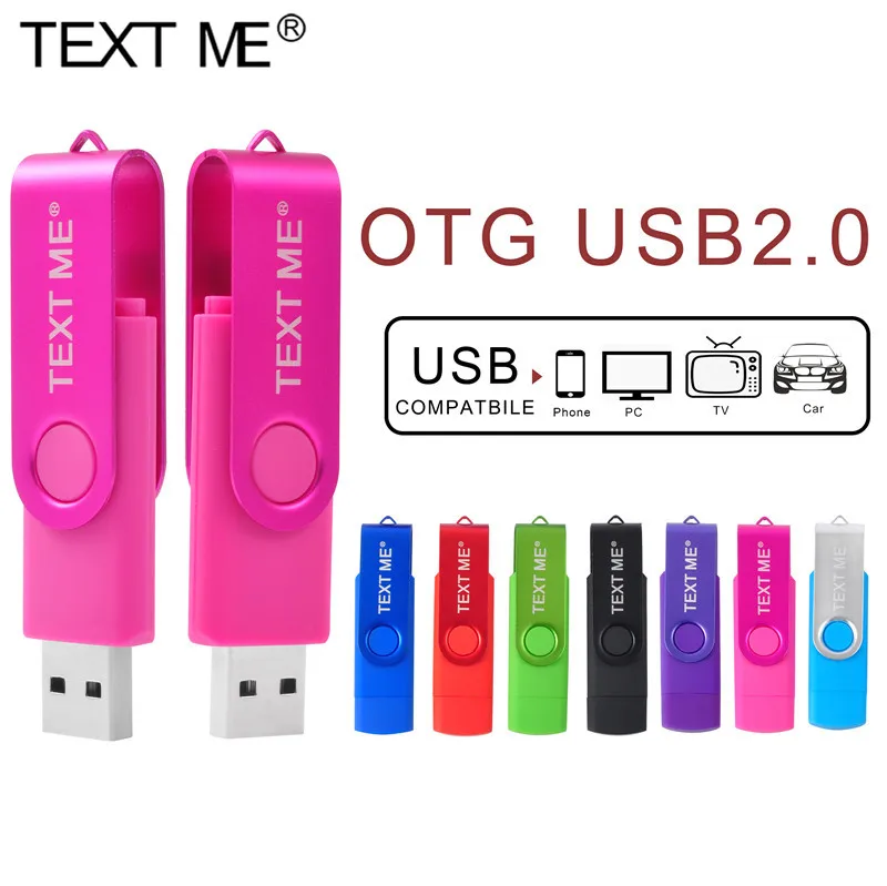 USB флеш накопитель Type c TEXT ME 3 в 1 16 ГБ 32 4 8 64 ГБ|USB флэш-накопители| |