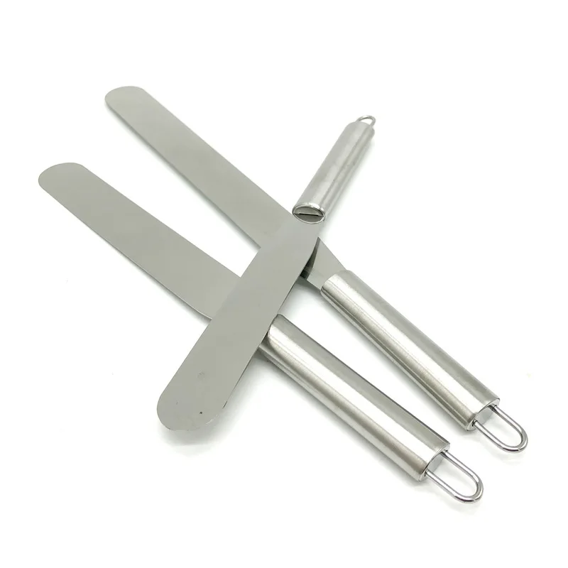 6/8/10 дюймов лопатка для масла торта Скребок из нержавеющей стали Сделай Сам