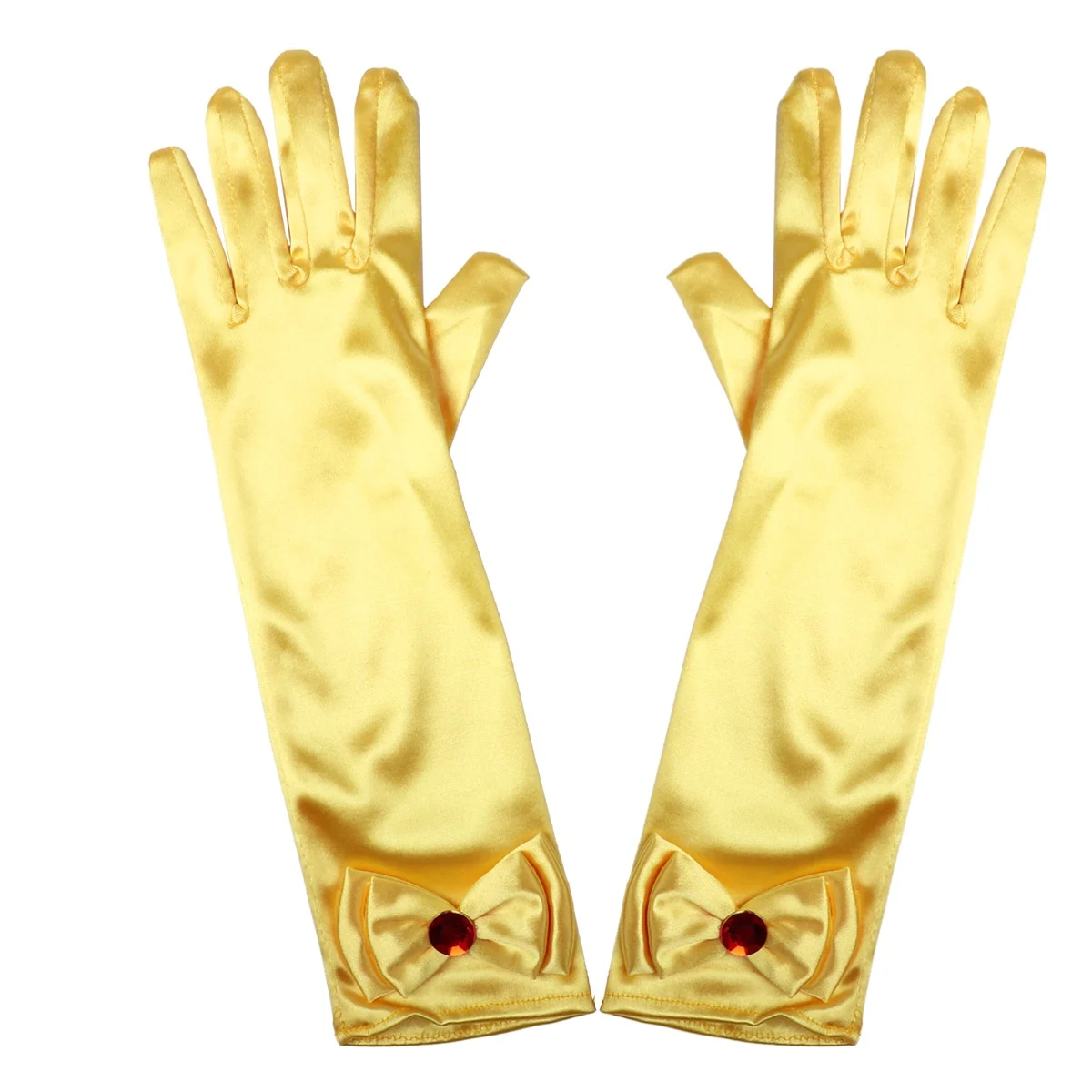 Детский костюм принцессы для косплея наряд девочек аксессуары перчатки тиара