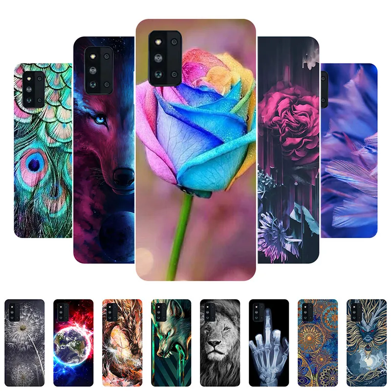 

For Samsung F52 5g Case Flower Soft Silicone Back Cover Phone Case For Samsung Galaxy F52 5G Phone Case Fundas for F 52 2021