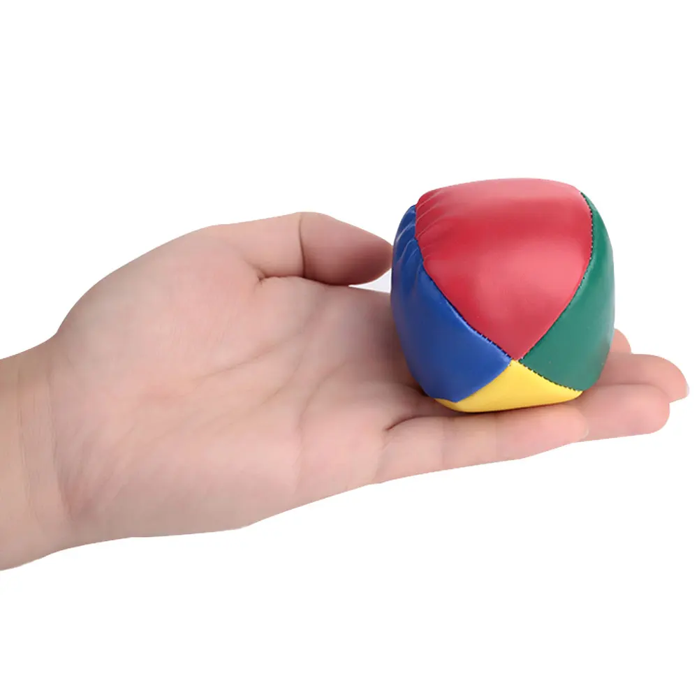 

Fun Knitting Ball Outdoor Funny Entertainment PU Multicolor Amusement Recreation Cool Sand Bags Toy