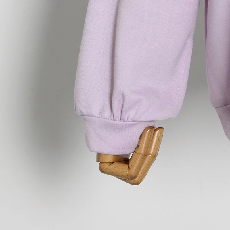 

GALCAUR Solid White Two Piece Set For Women O Neck Long Sleeve Loose T Shirt Lace Up Wide Leg Shorts Casual Suit Female 2021 New